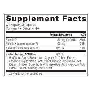Calcium Ancient Nutrition 90 Capsules