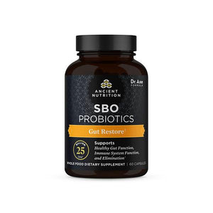 Ancient Nutrition SBO Protbiotics Gut Restore 60 Capsules